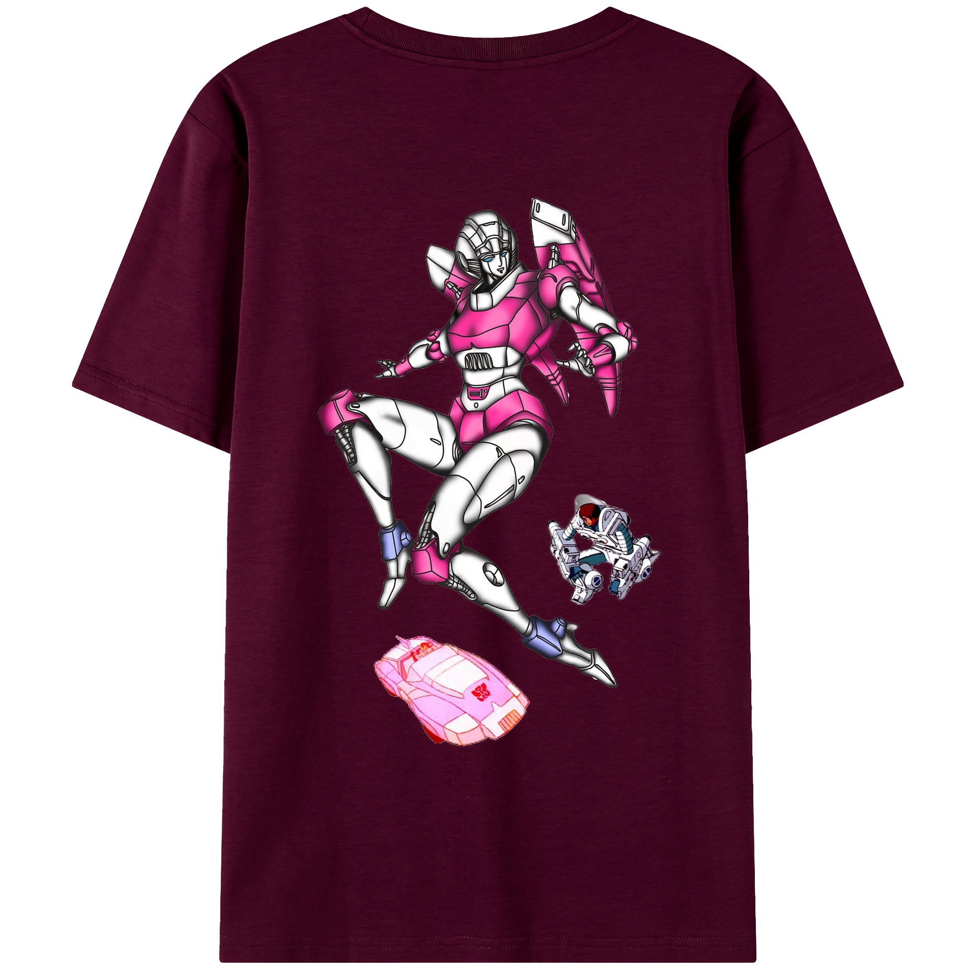 （画像用）  レディース半袖Tシャツ(バックプリント)
